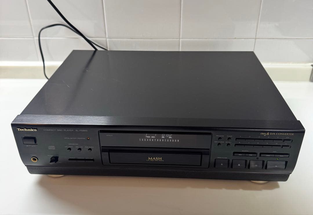 ま*す様 Technics SL-PS860 コンパクトディスクプレーヤー