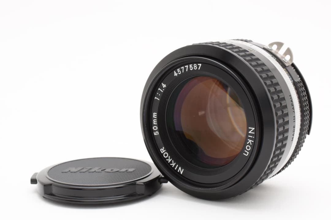 【美品】Nikon Ai Nikkor 50mm F1.4 ニコン