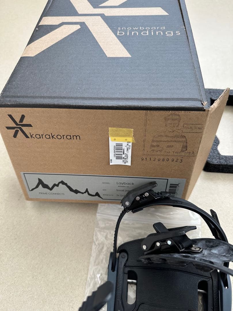 カラコラム レイバック23-24モデル Ｓサイズ