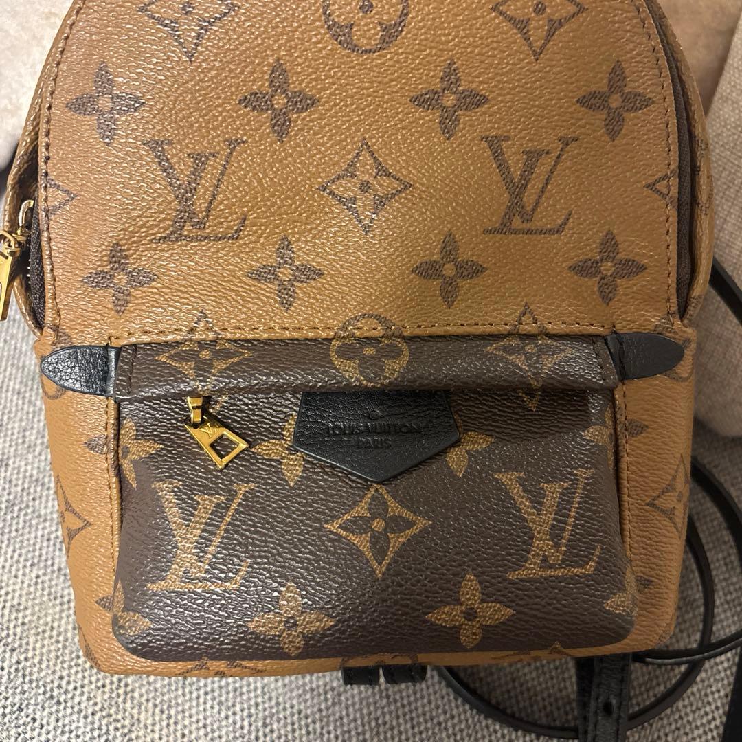 ノーブランド　バックパック　ミニリュック　モノグラム