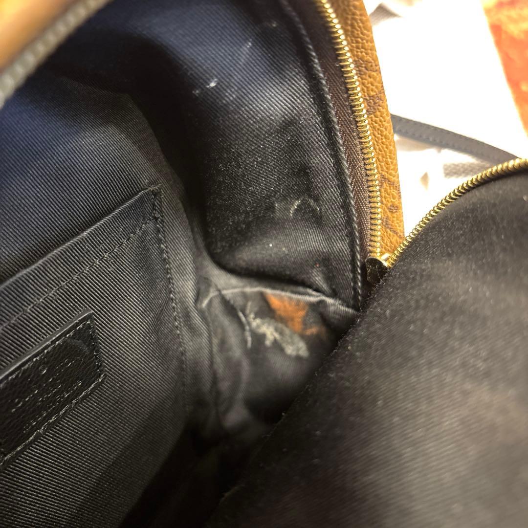 ノーブランド　バックパック　ミニリュック　モノグラム