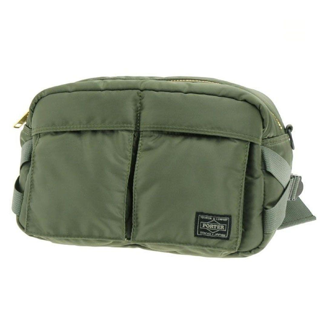 【美品】ポーター　タンカー　ウエストバッグ　グリーン　廃盤