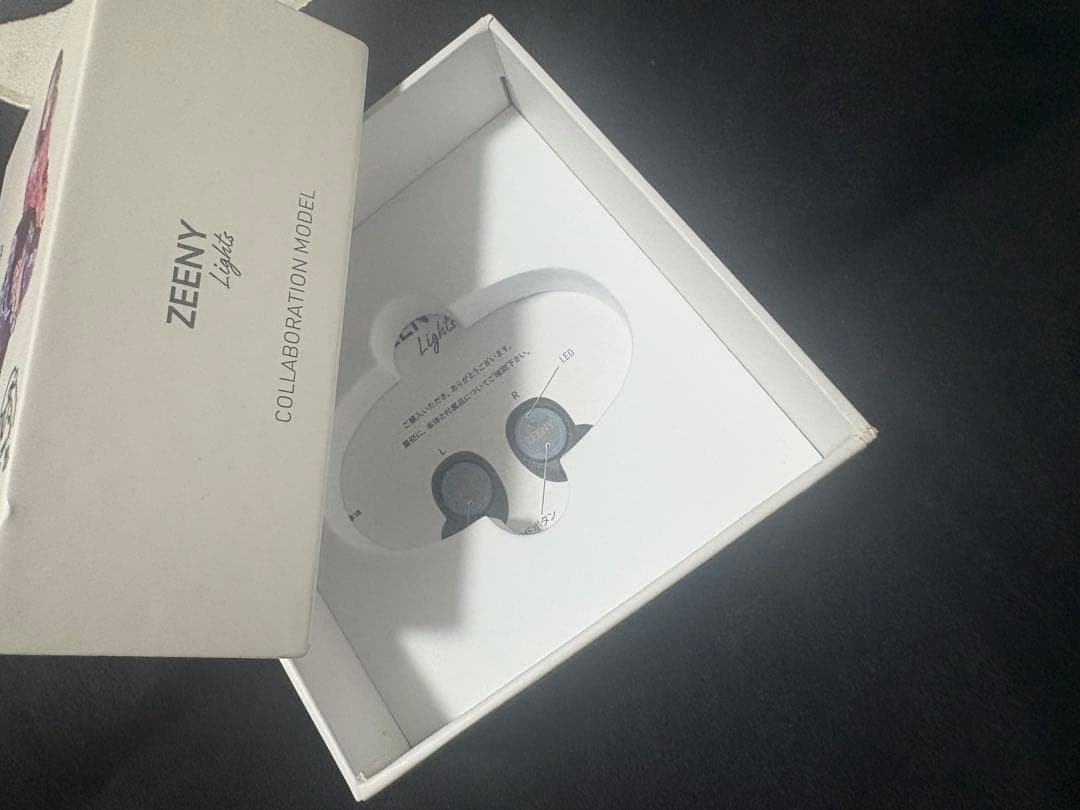 箱のみ！ 直筆サイン入り 証明書付き 鈴原るるコラボイヤホン