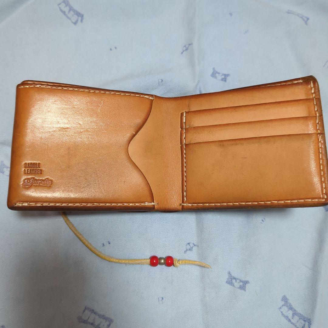 黒子　ゴローズ　二つ折り財布