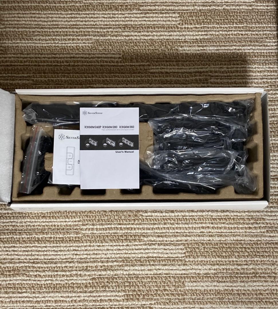 【簡易水冷CPUクーラー 】IceGem 360 SST-IG360-ARGB