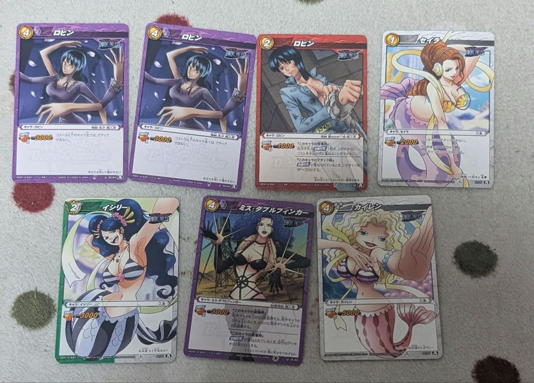 ミラバト ONEPIECE 女性キャラ 62枚