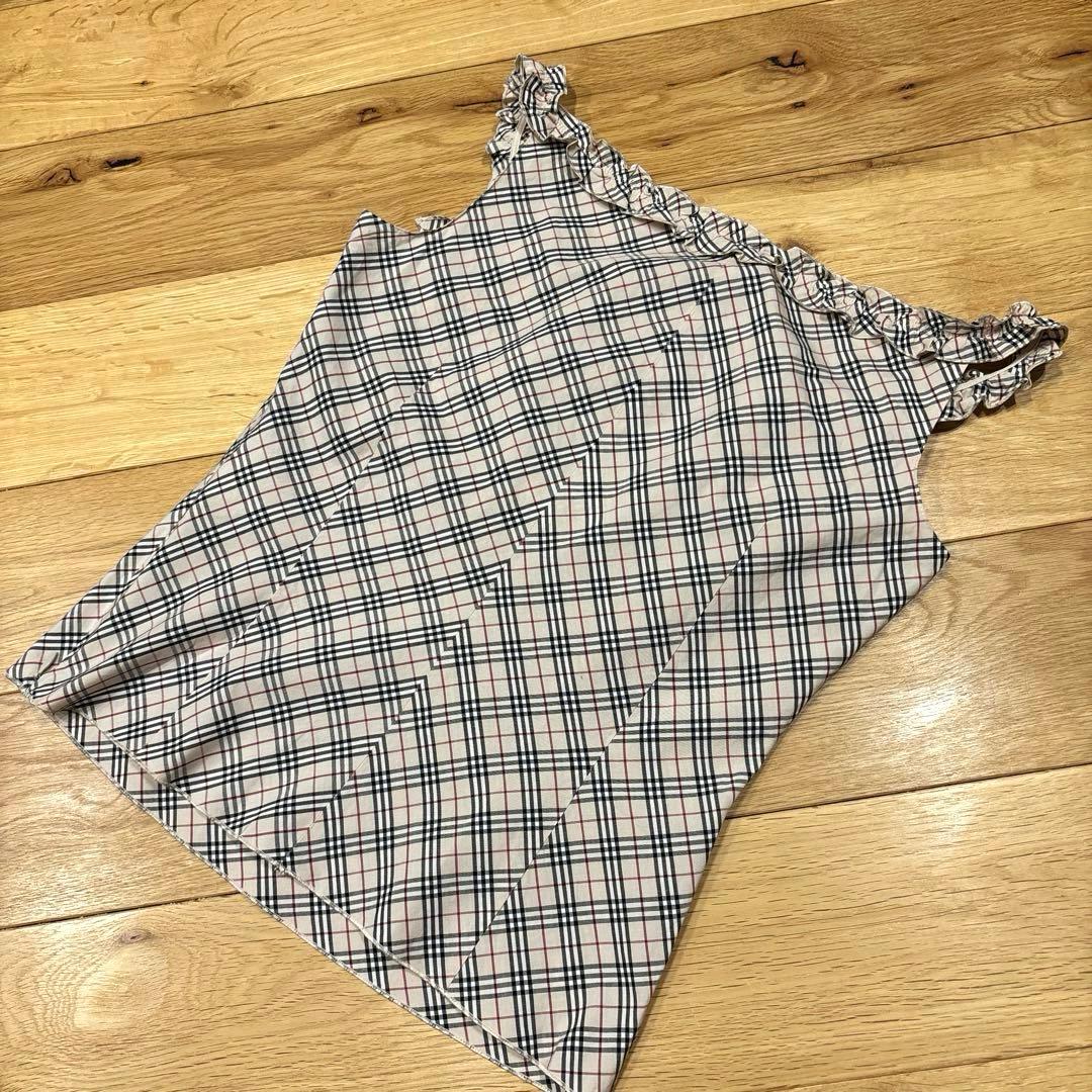 【バーバリーブルーレーベル】✳︎かわいいノバチェック柄キャミソール✳︎36size