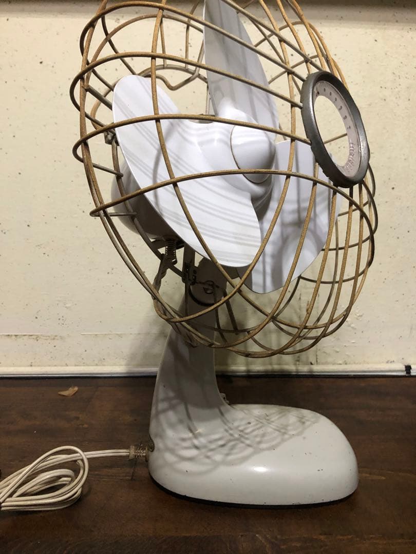 【レトロ】卓上扇風機　三菱