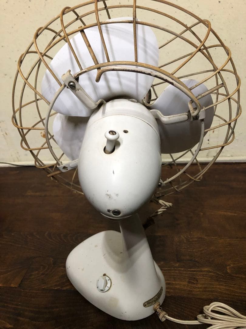 【レトロ】卓上扇風機　三菱