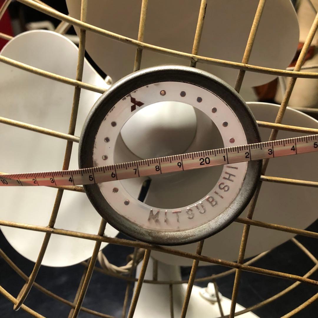 【レトロ】卓上扇風機　三菱