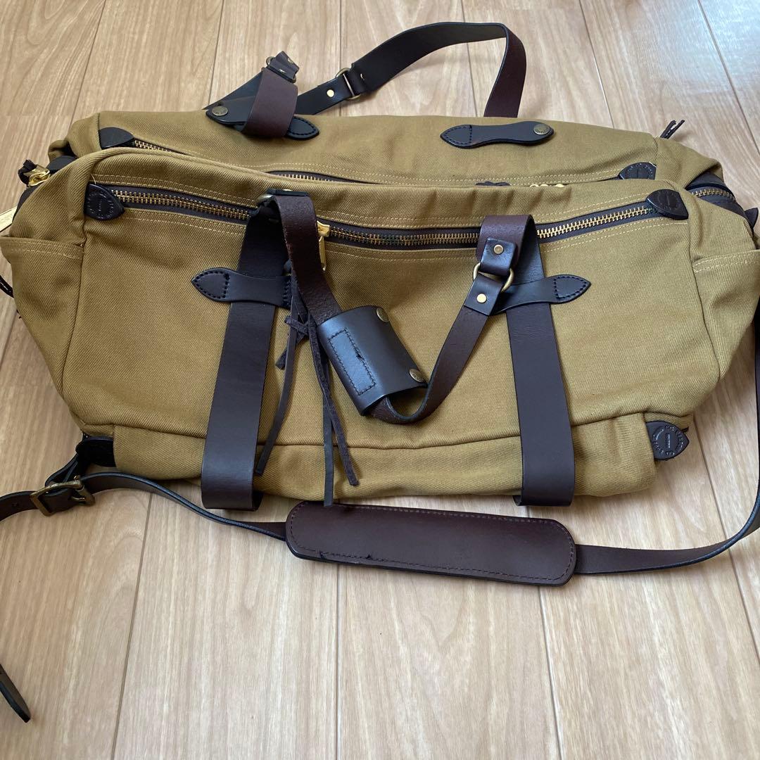 【専用】フィルソン　FILSONキャンバス ボストンバッグ レザーバッグ