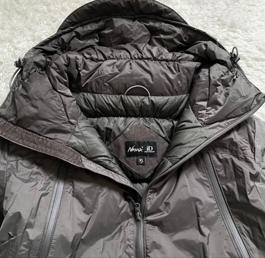 新品同様　NANGA ナンガ ダウンジャケット アーバンリサーチ グレー　XL