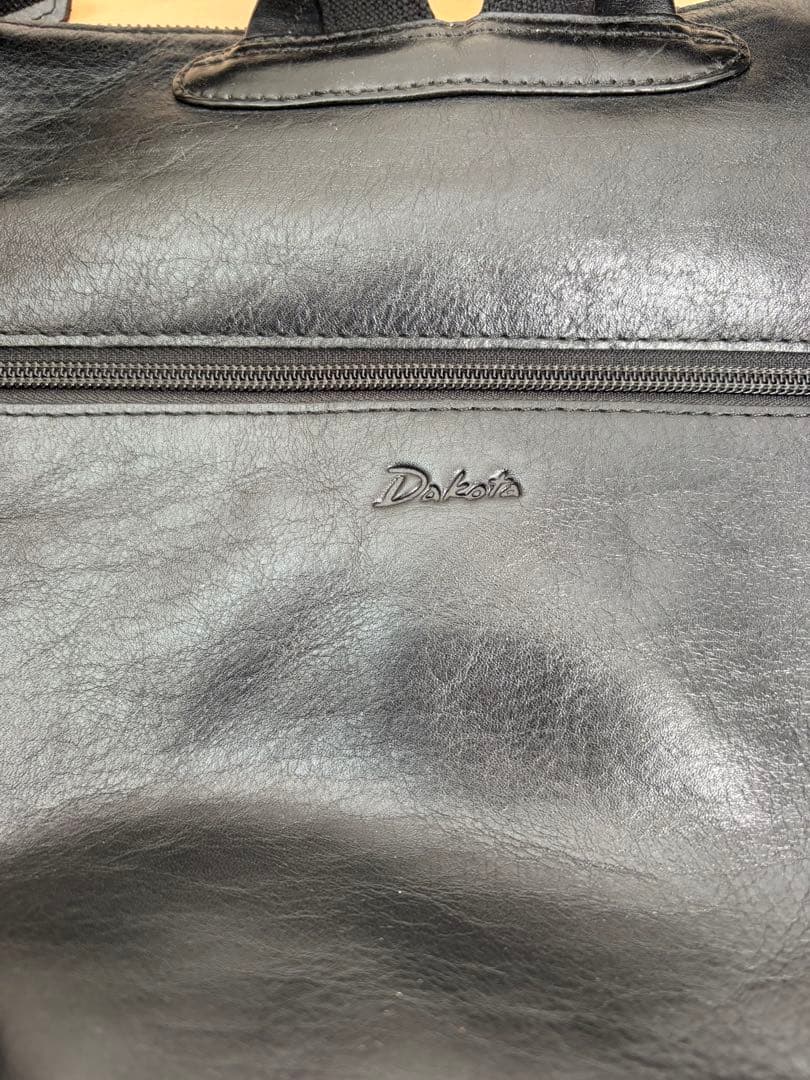 Dakota ダコタ　ブラック レザー リュック