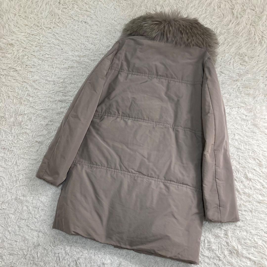 17432✨モンクレール BARDANE 滝沢眞規子着用 ファー ダウンコート