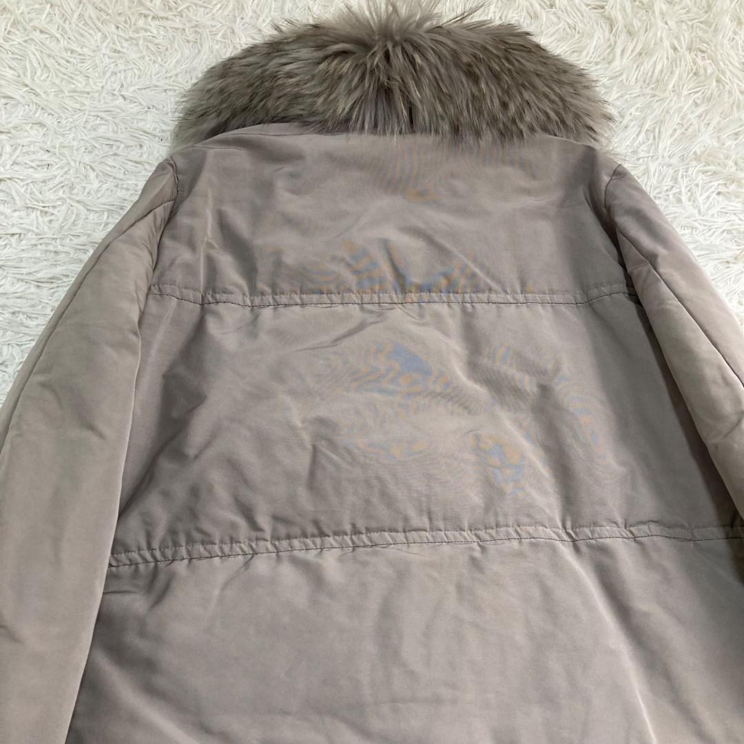 17432✨モンクレール BARDANE 滝沢眞規子着用 ファー ダウンコート