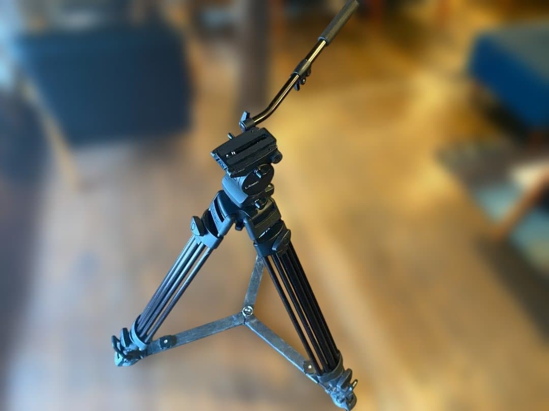 【「ふ」】Libec RH25D（雲台）・RT30B（三脚）ビデオ三脚