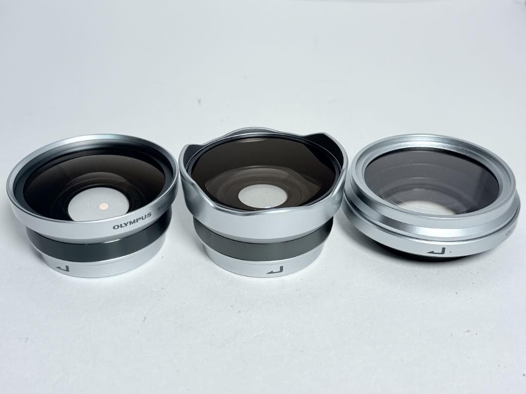 元箱付き 極上品 オリンパス 3CON-P01 コンバーターレンズセット