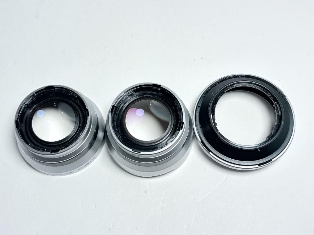 元箱付き 極上品 オリンパス 3CON-P01 コンバーターレンズセット