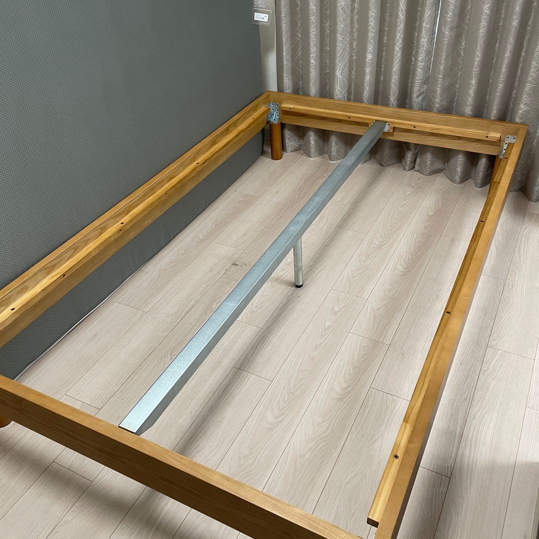 【1点限り】美品 コアラマットレス アーバンベッドフレーム セミダブル 工具不要