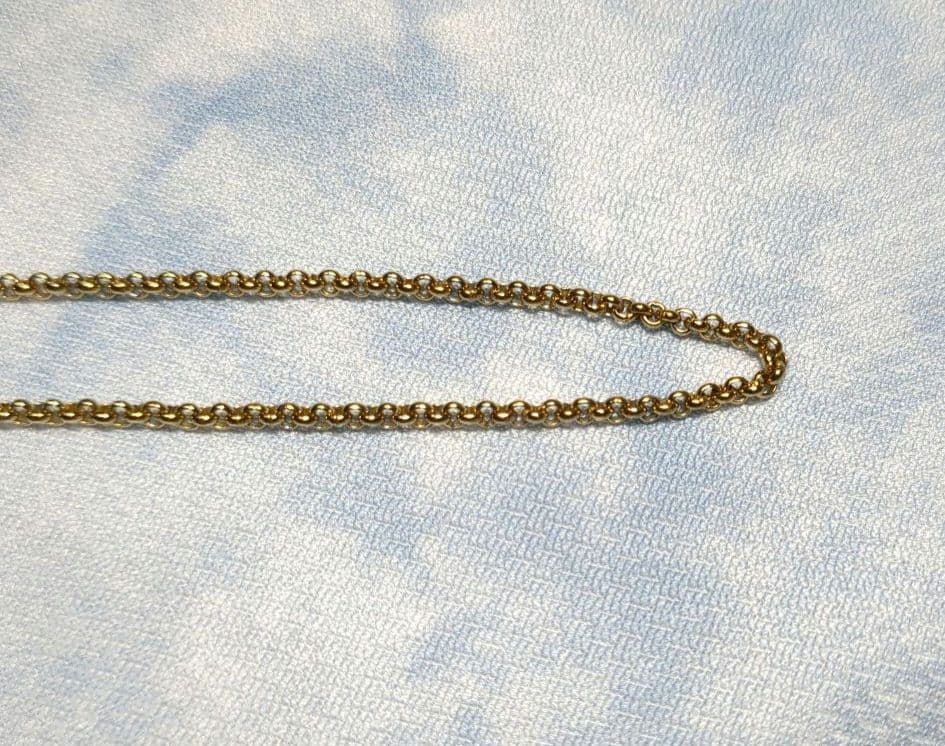 ゴールドチェーンブレスレットホイッスル型ネックレス