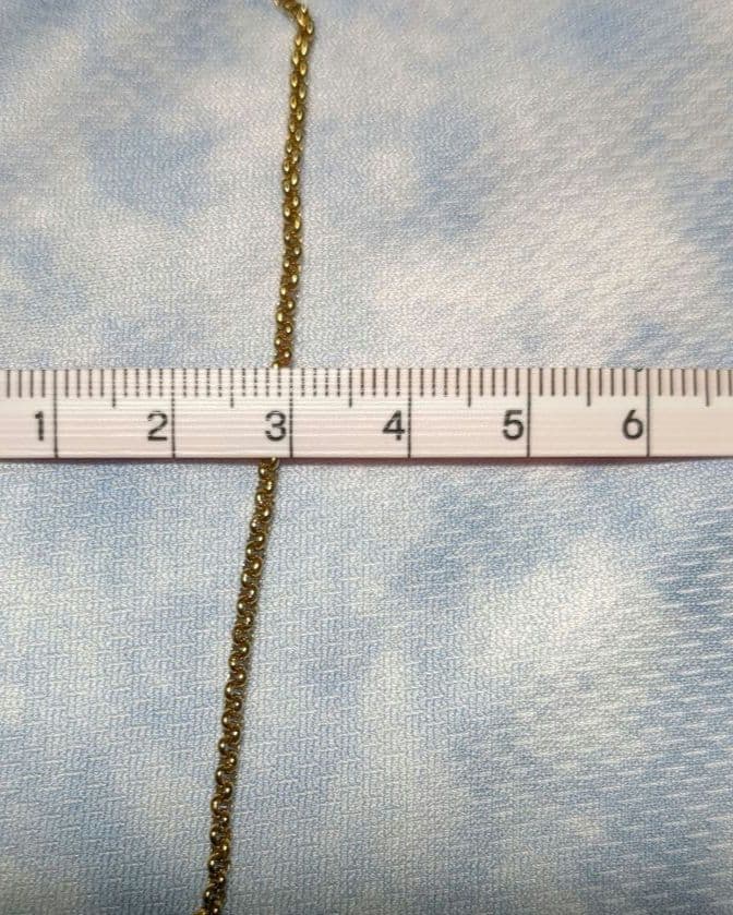 ゴールドチェーンブレスレットホイッスル型ネックレス