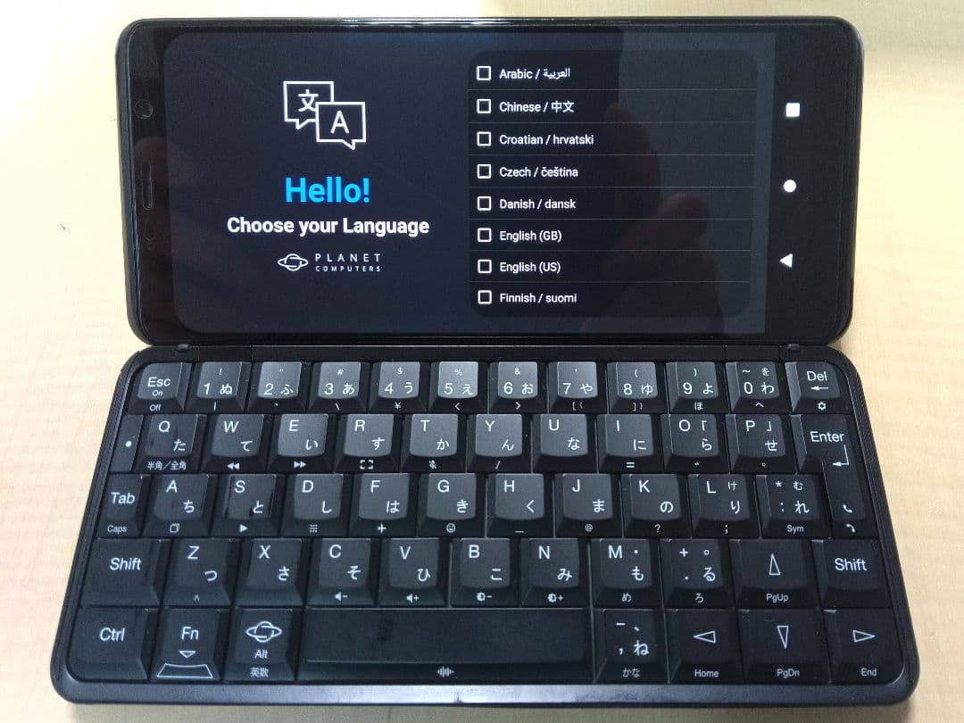 スマートフォン本体 Astro Slide 5g transformer