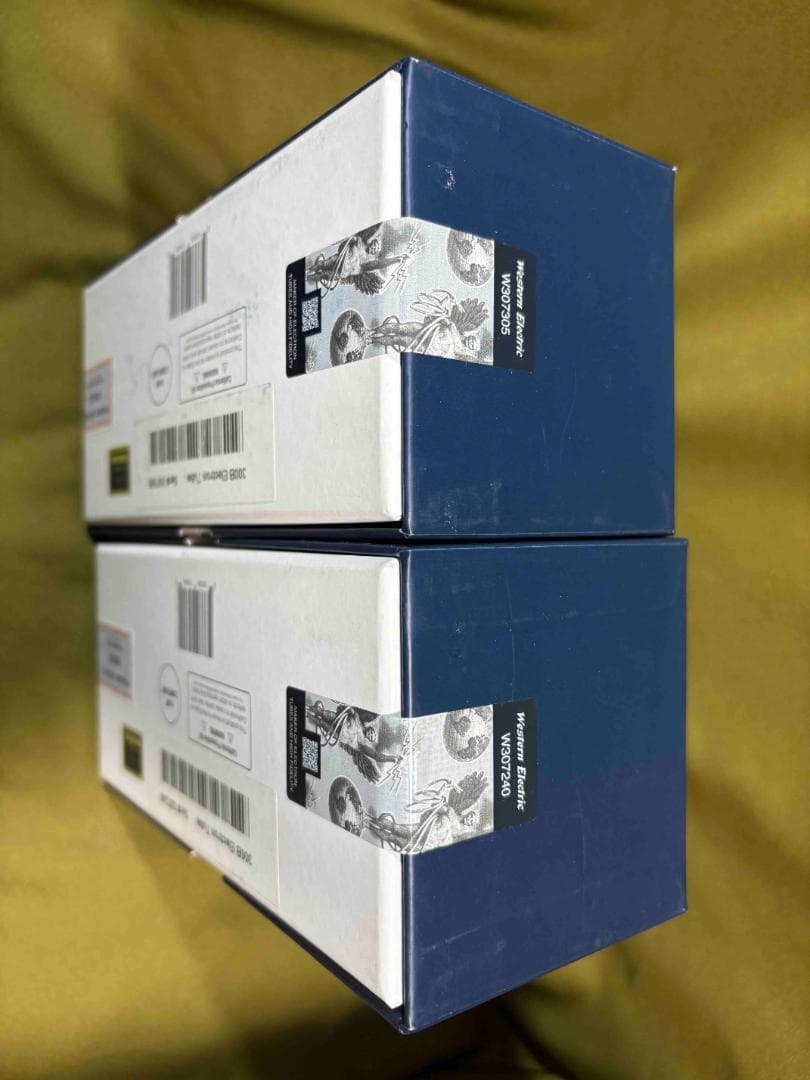 【完全未開封・5年保証可】Western Electric 300B ペア