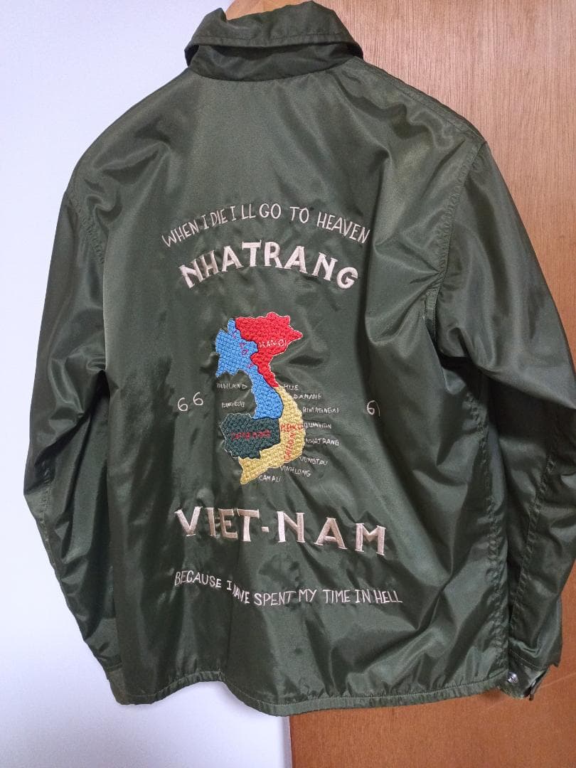 BEAMS × テイラー東洋 ベトジャン ベトナムジャケット　カーキ　M