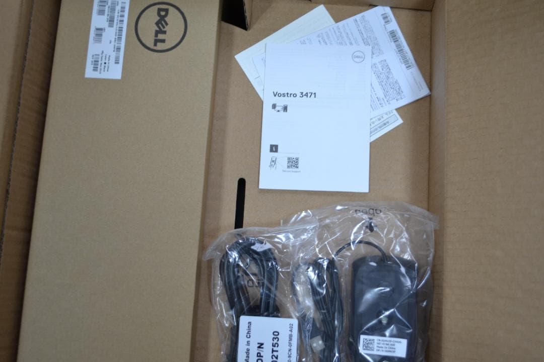 Dell vostro3471新品をSSD改造Win11,Office 2021