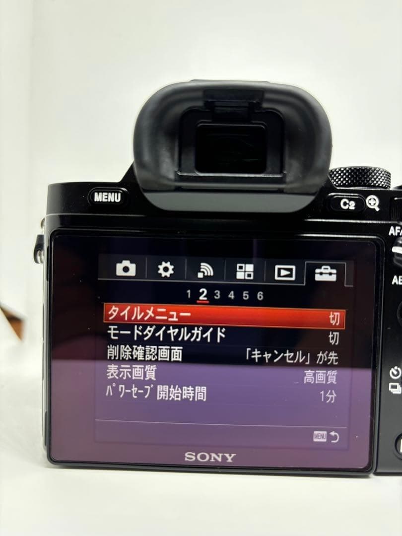 α7S 美品 3,998回 バッテリー3個 SONY ILCE-7S ボディ