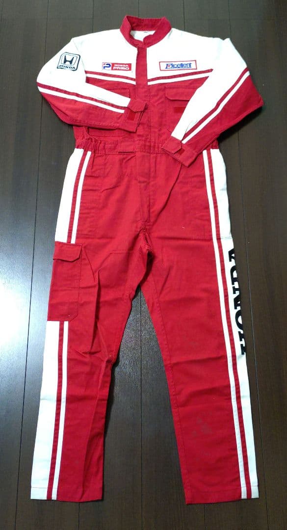 Honda Primo つなぎ服 Mサイズ 赤白