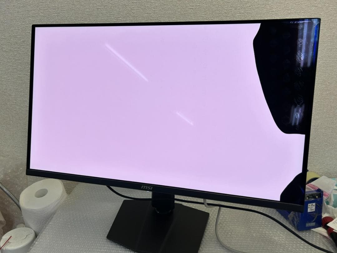 【ジャンク】MSI MAG 321UPX QD-OLED モニター 32インチ