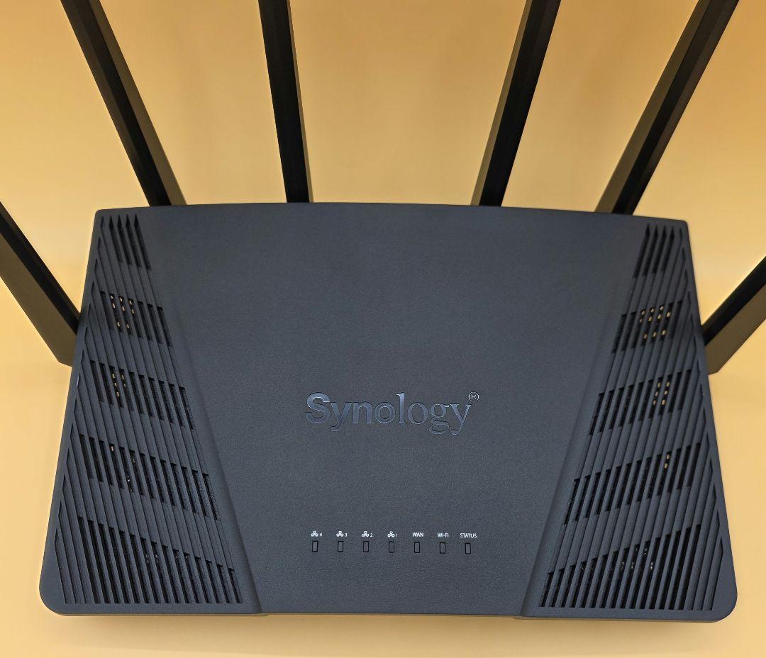 Synology RT6600ax トライバンドWi-Fi 6ルーター ①