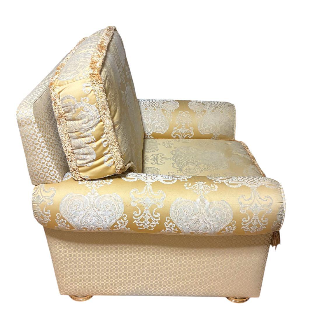 イタリア製　BDS　高級1人掛けソファ アンティーク