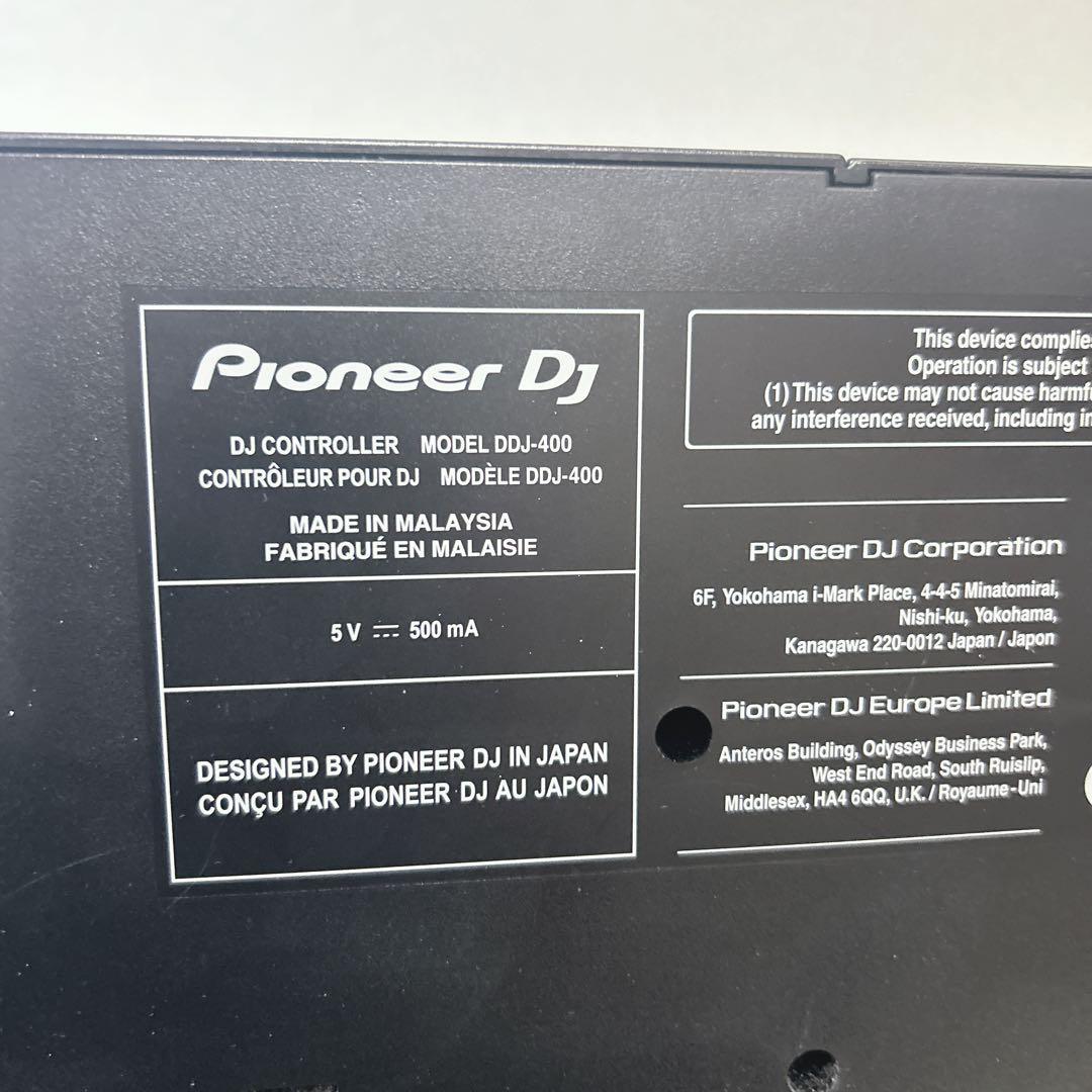 早い者勝ち‼️Pioneer DDJ-400 DJコントローラー 18年製