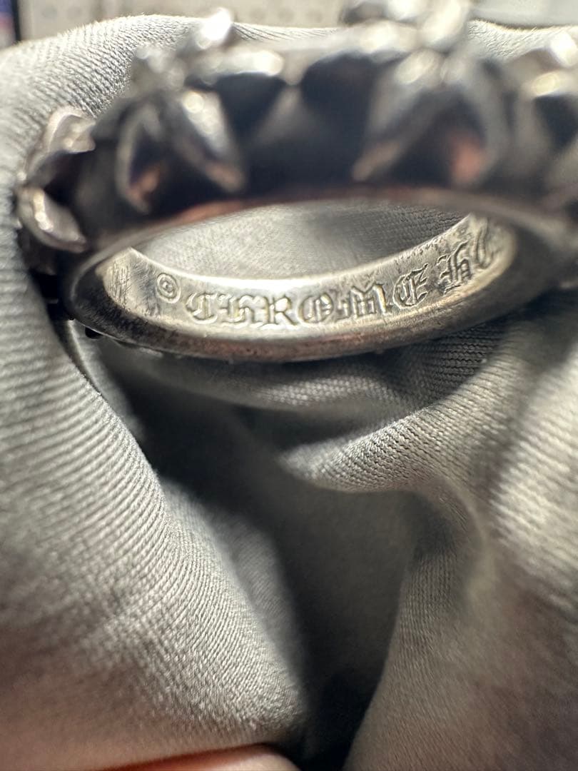 クロムハーツ スターバンド リング SV925 2000年製 正規品