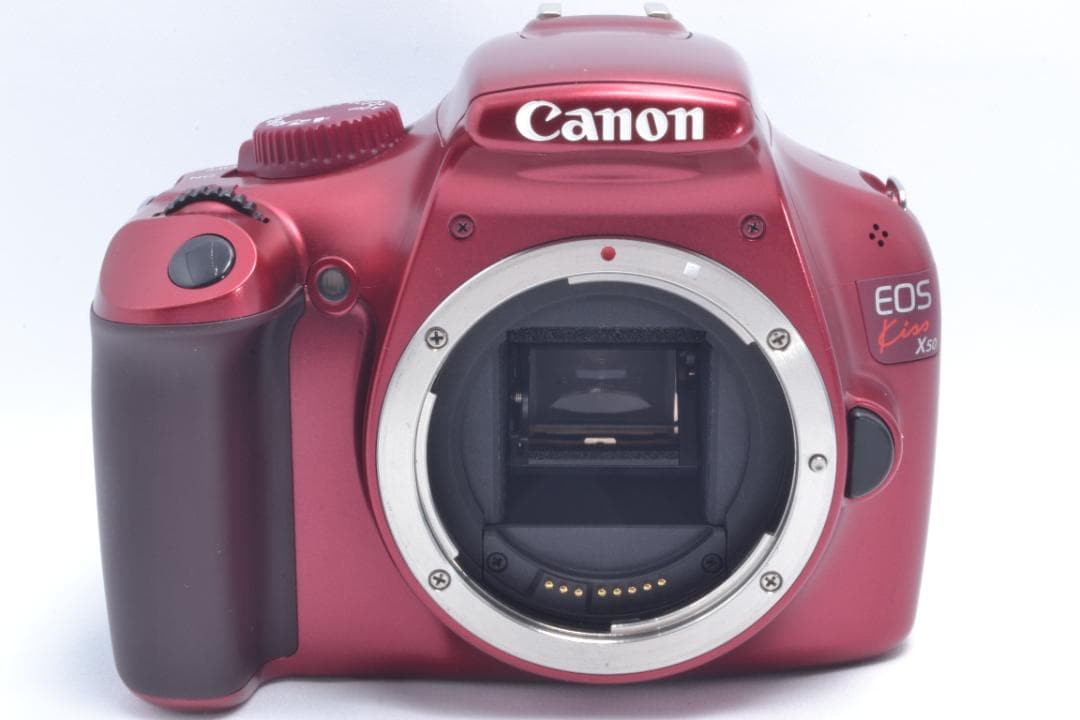 希少カラー✨Canon kiss X50✨標準レンズ✨初期不良保証✨極美品✨