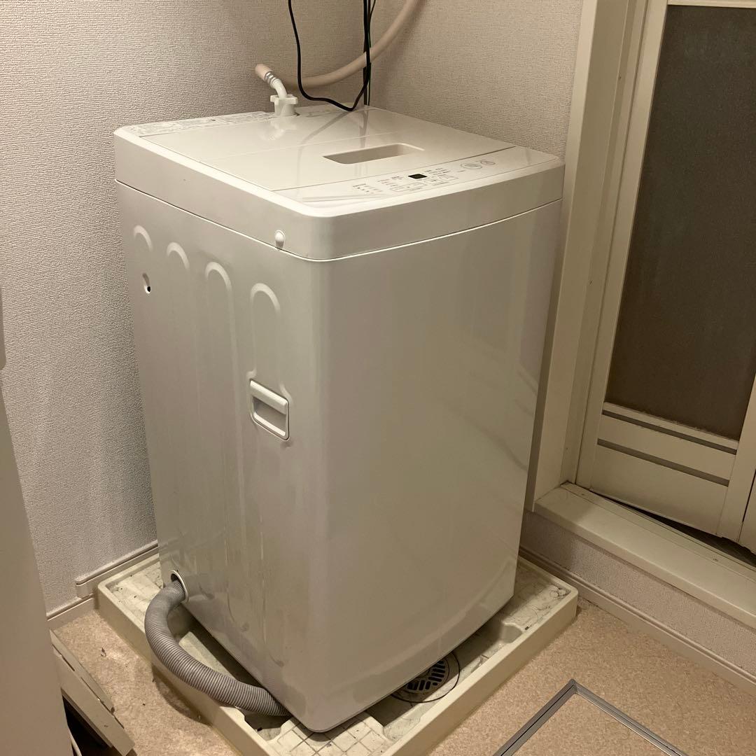 3/7まで引き取り　無印　洗濯機　2022年製