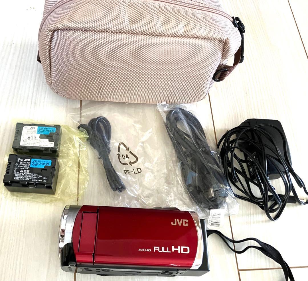 極美品！JVC Everio エブリオ ビデオカメラ GZ-E770 本体