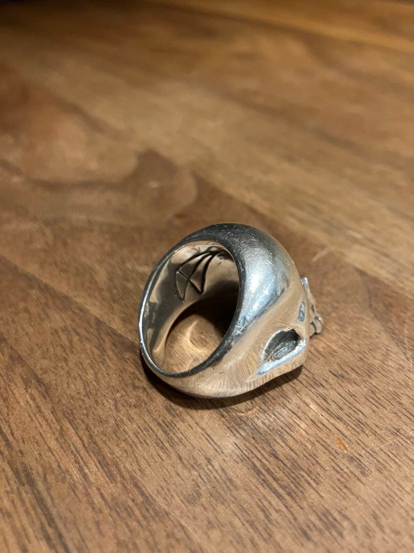 Crazy Pig Designs スカルリング(22号)