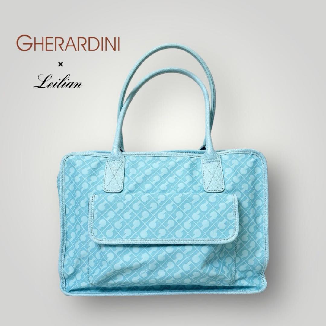 [超美品] ゲラルディーニ レリアン別注 バッグ ソフティ G金具