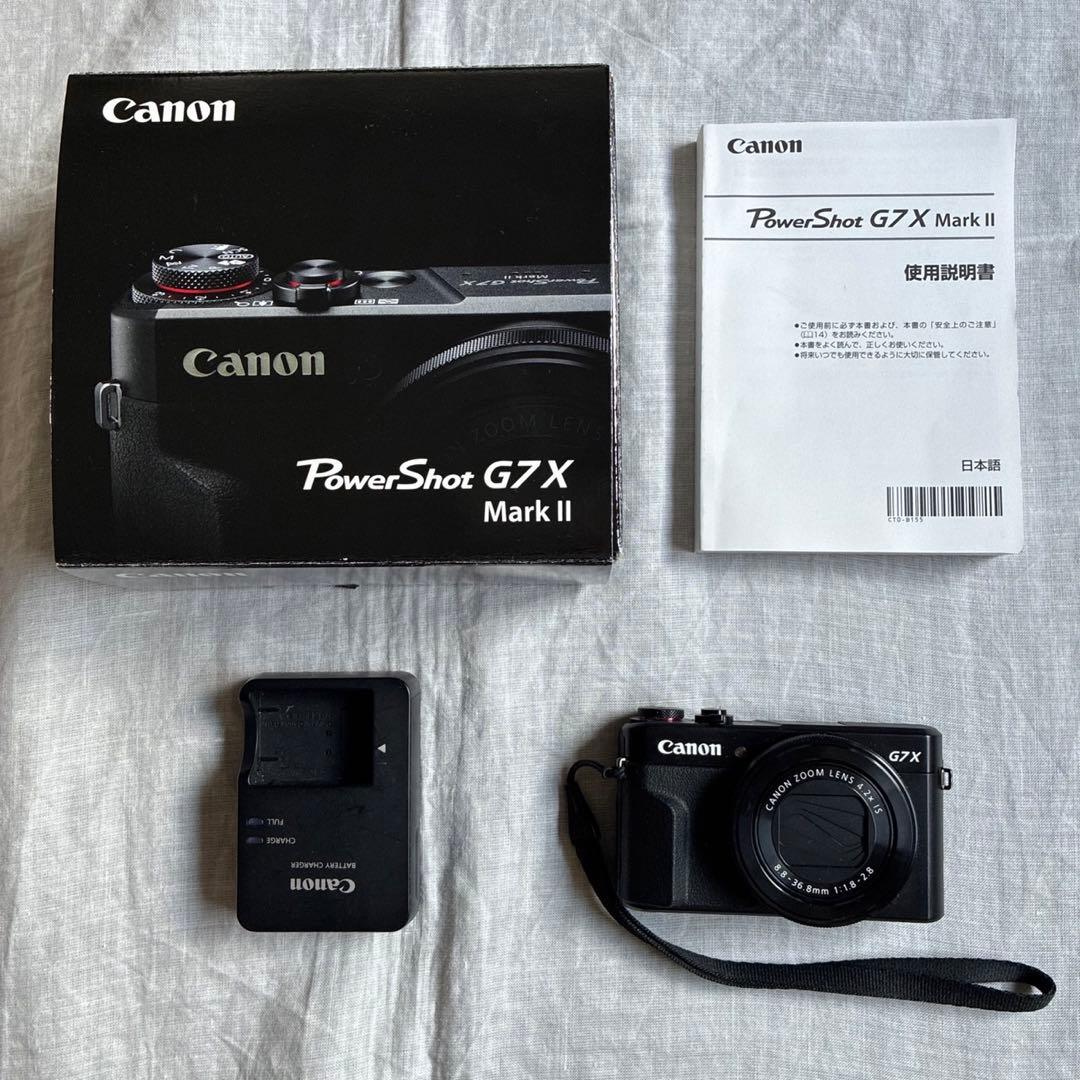 Canon PowerShot G7 X Mark II 本体
