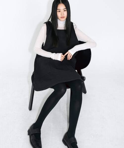 ユノイア　キルトサイドボタンワンピース