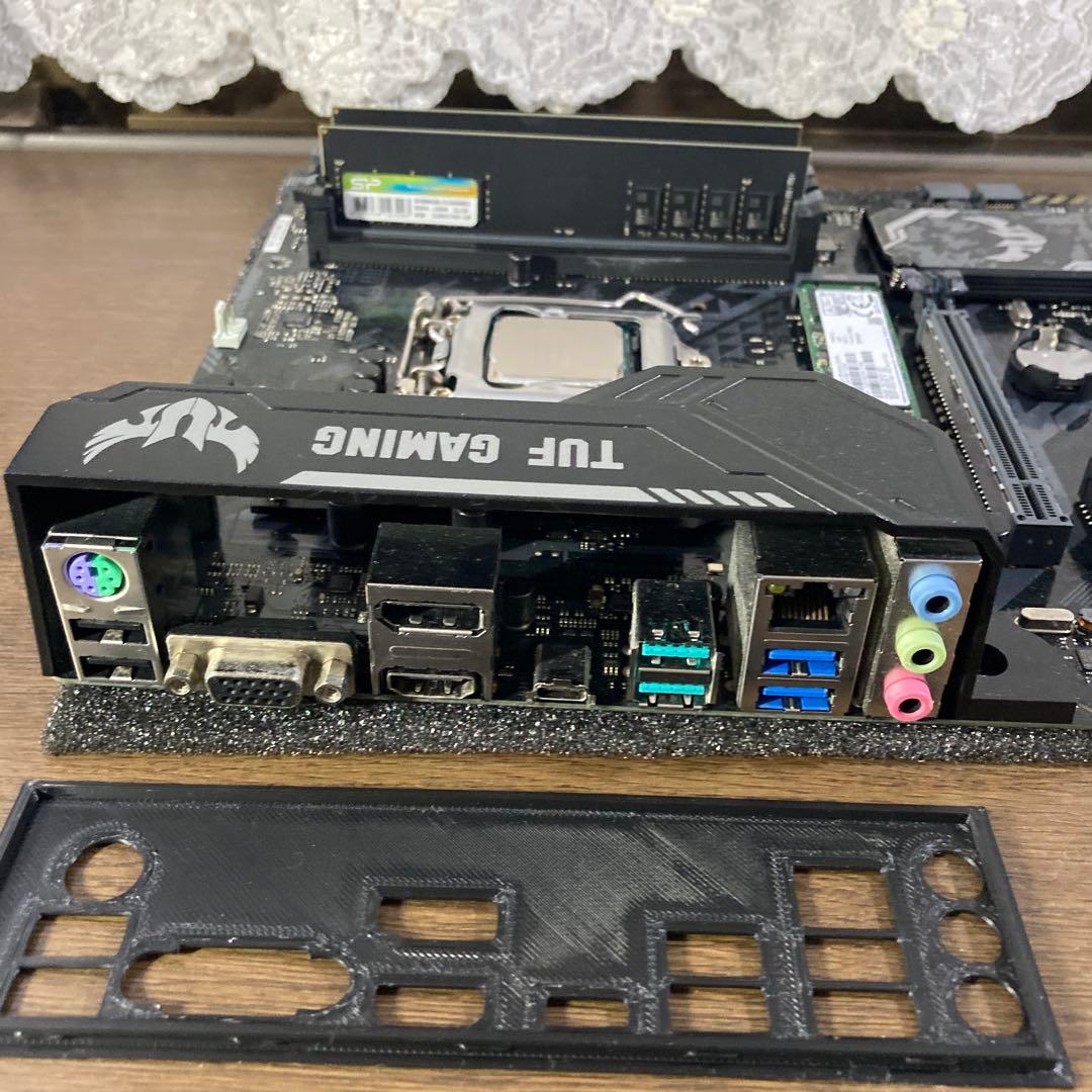 ASUS TUF H370-PRO GAMINGマザーCPUメモリSSDセット
