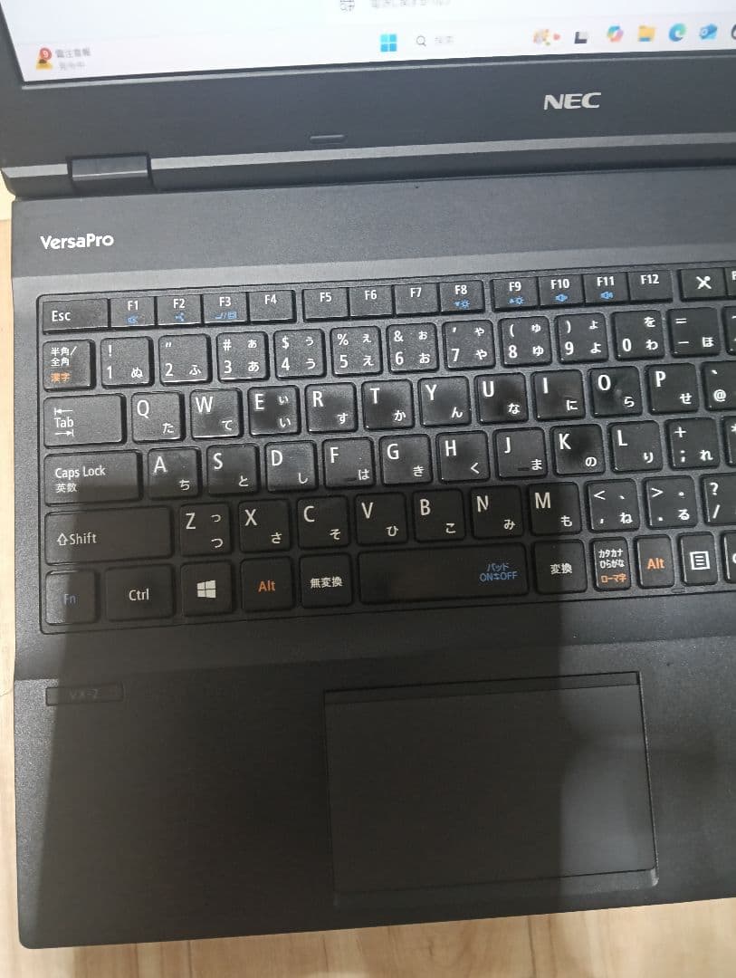 Windowsノート本体 NEC VersaPro vkt16 x-2