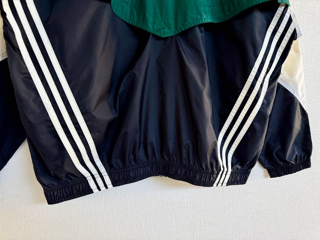 超スペシャル 常田大希着用 90s アディダス ナイロンジャケット L グリーン