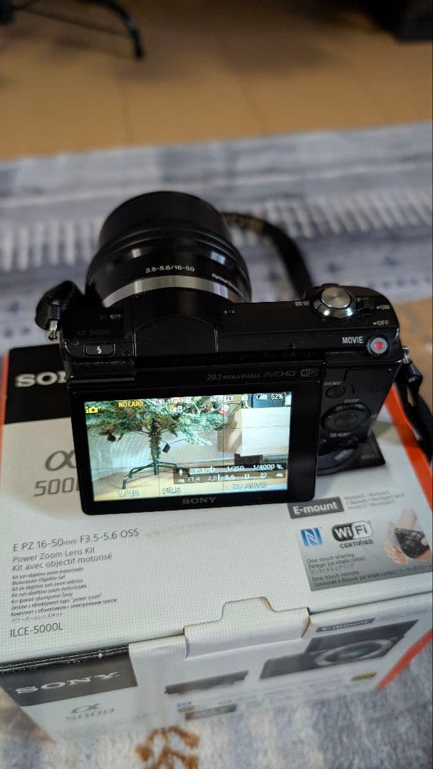 ソニー ミラーレス一眼 α5000 SONY ILCE-5000