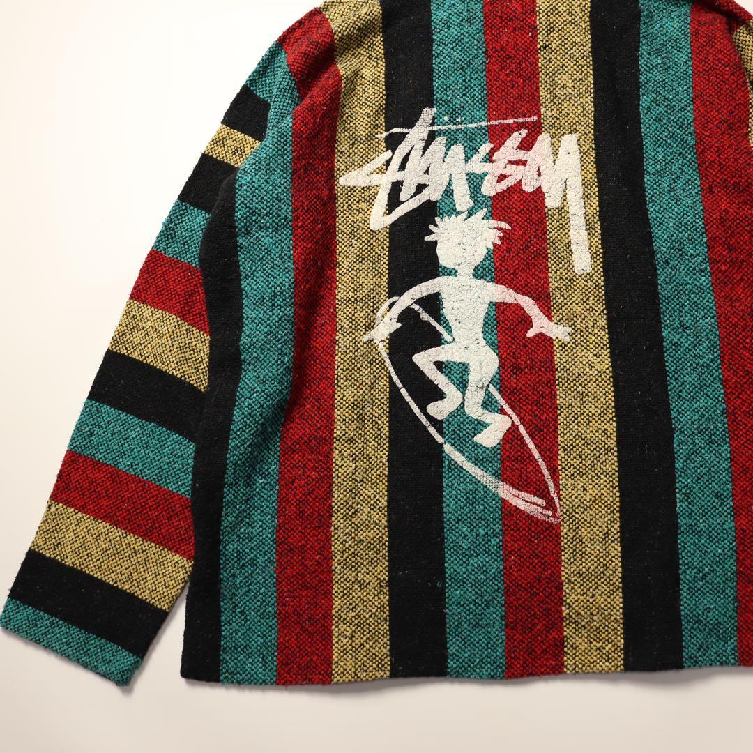 old Stussy ステューシー 90s メキシカンパーカー オールド　古着