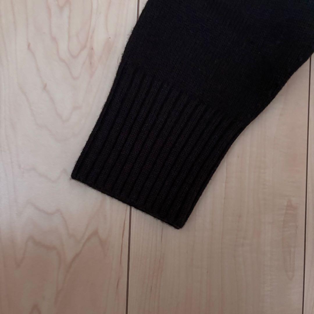 完売　23区　ウールカシミヤブレンドスタンドネックニット　カシミヤ混　サイズ38