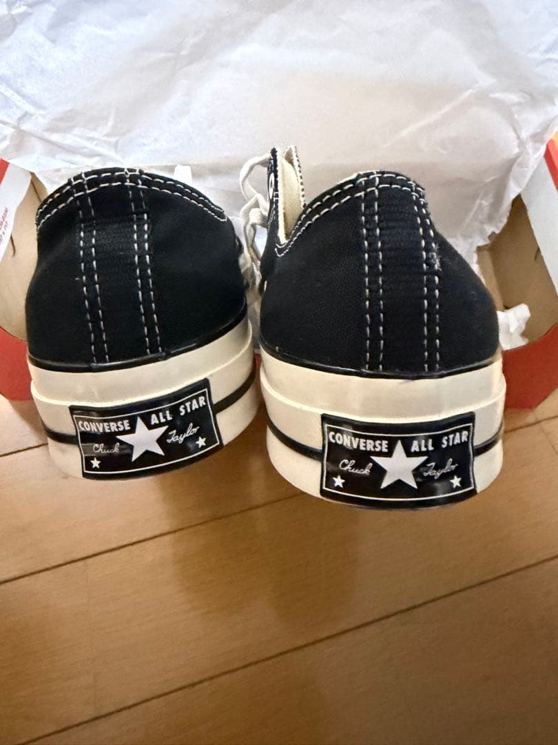 【新品】CONVERSE CT70 28cm ブラック ローカット 韓国購入